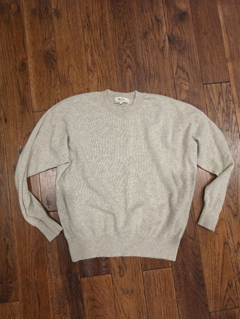 Madewell Classic Cashmere Crewneck - Picture 1 of 4
